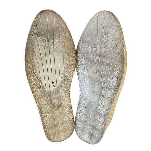 Franco Sarto Hydee Espadrille Platform Sneaker White Size 9 - Picture 8 of 9